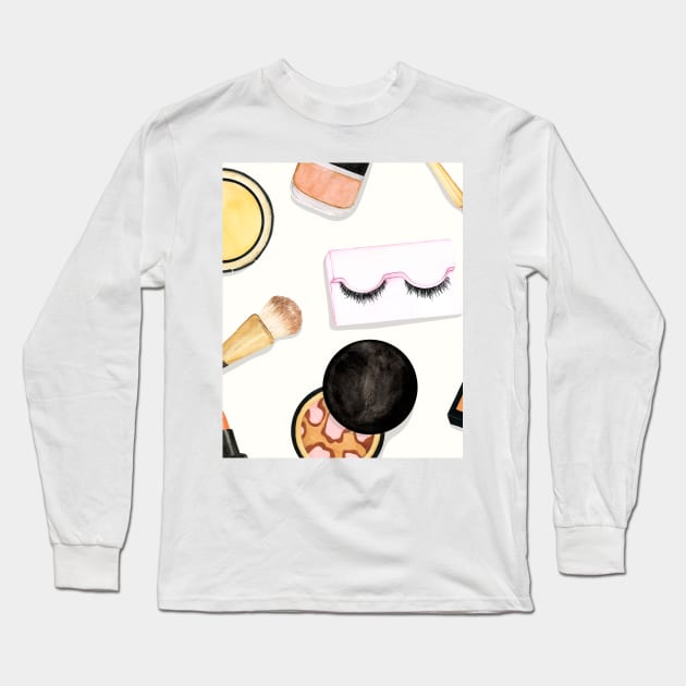 Makeup Artist Long Sleeve T-Shirt by NewburyBoutique